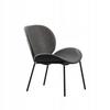 VELVET CHAIR ARMCHAIR COMFORTABLE METAL LEGS