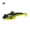 10g Sleeper Goby Soft Fishing Lure Flexible Silicone Jig Wobbler Bait for Professional Angler Saltwater Bass Fishing