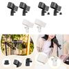 2 Microphone Holder Clips for Mounting, Adjustable Knob Included
