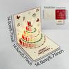 Musical 3D Birthday Greeting Card with Music and Lights Artistic Birthday Card Celebration Card Suitable for Parties