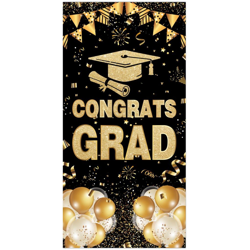 Graduation Season Decorative Vertical Poster Class Of Graduation Courtyard Decoration Party Banner Customization
