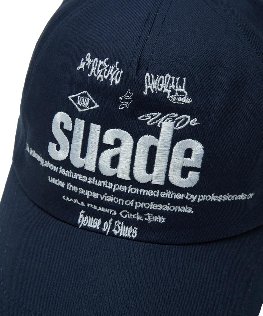 Seuweideu Mixed Logo Ball Cap [Navy]