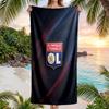 Asciugamano da Spiaggia Lyon FC ad Asciugatura Rapida in Microfibra Assorbente Portatile da Viaggio per Nuoto