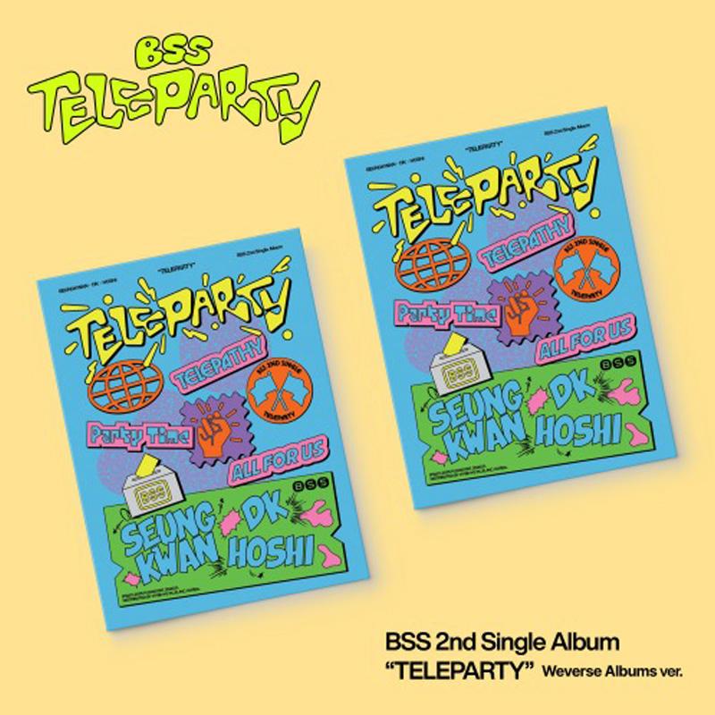 BSS (ŞAPTESPREZECE) - Al doilea album single ‘TELEPARTY’ versiunea Weverse Albums