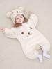 Cozy Fleece Cotton Baby Romper - Warm Long Sleeve Onesie for Autumn/Winter (Newborn To Toddler)