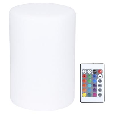 RGB Cylindrical Lamp LED 16 Color Remote Control Night Light for Bar KTV Nightclub