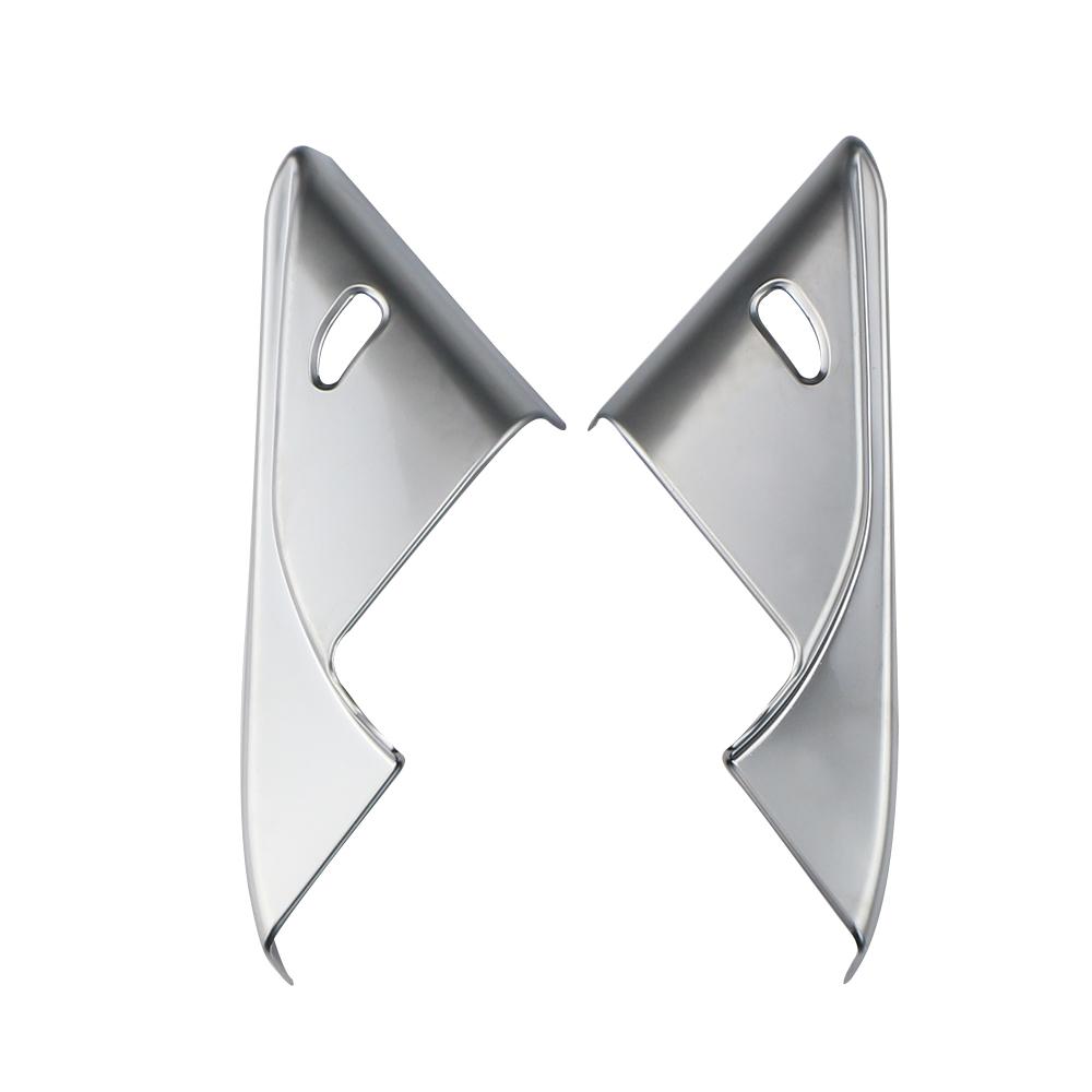 

Для Nissan Teana Altima 2013 2014 2015 2016 2017 Наклейка на рамку стойки передней двери 2 шт. Декоративная накладка Отделка Аксессуары для интерьера серебряный