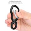 Multifunctional Aluminium Alloy Carabiner Outdoor Mountaineering Safe Lock D Buckle Blue