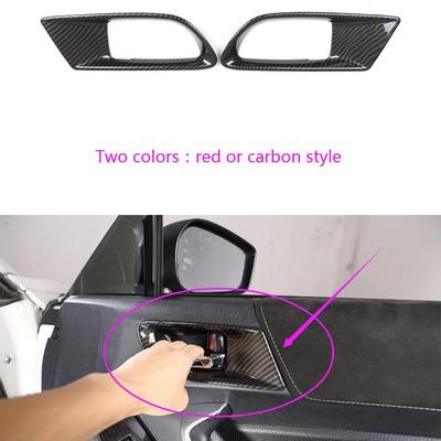 Pentru Toyota 86 GT86 FT86 FR-S Pentru Subaru BRZ 2012-20, accesorii pentru interiorul mașinii, mânerul ușii, capacul bolului, cadru ornamental