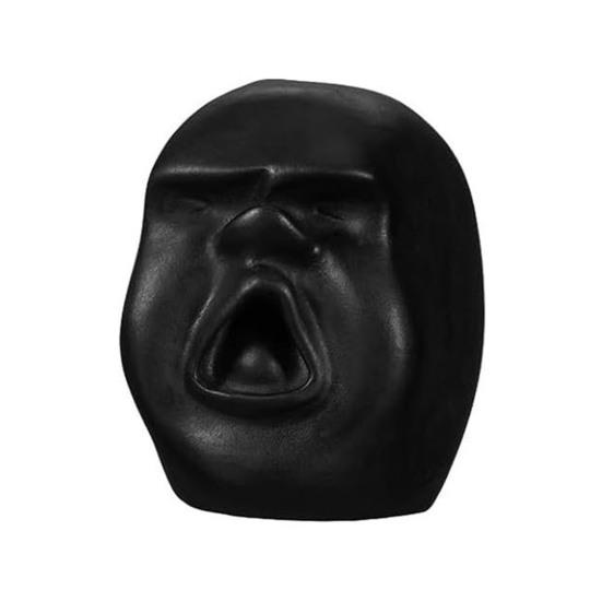 Human Face Squeeze Toy Anxiety Stress Relief Realistic Head Pinch Sensory Toy Teens Adults Soft TPR Calming Face Fidget Toy