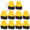 10Pcs Shoe Polish Applicator Brush Ergonomic Handle Shoe Care Sponge Brush For Shining Leather Shoes Footwear Belt Bag