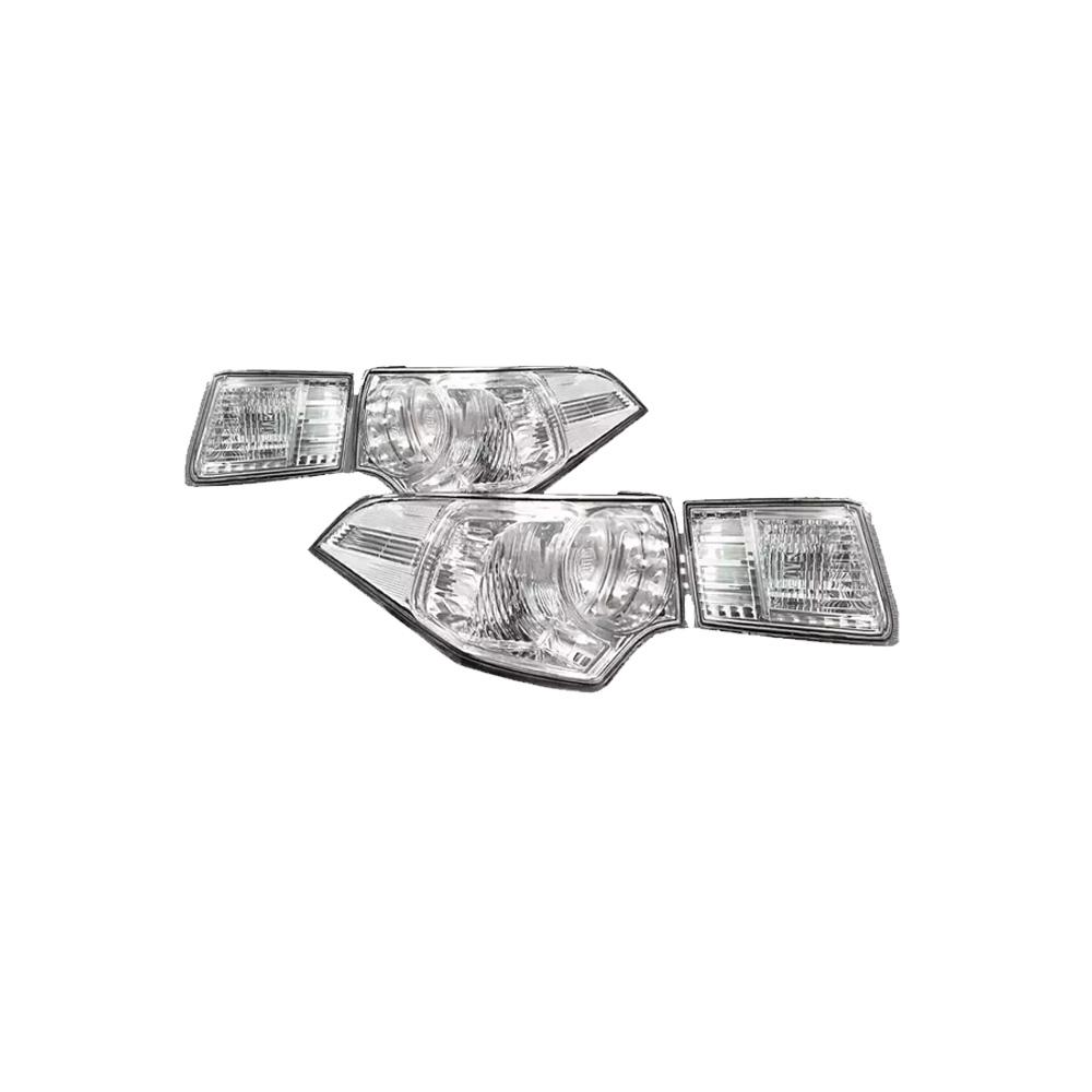 Crystal Clear Lens Brake Tail Lights Turn Signal Cover For TSX CU2/CW2 09-14