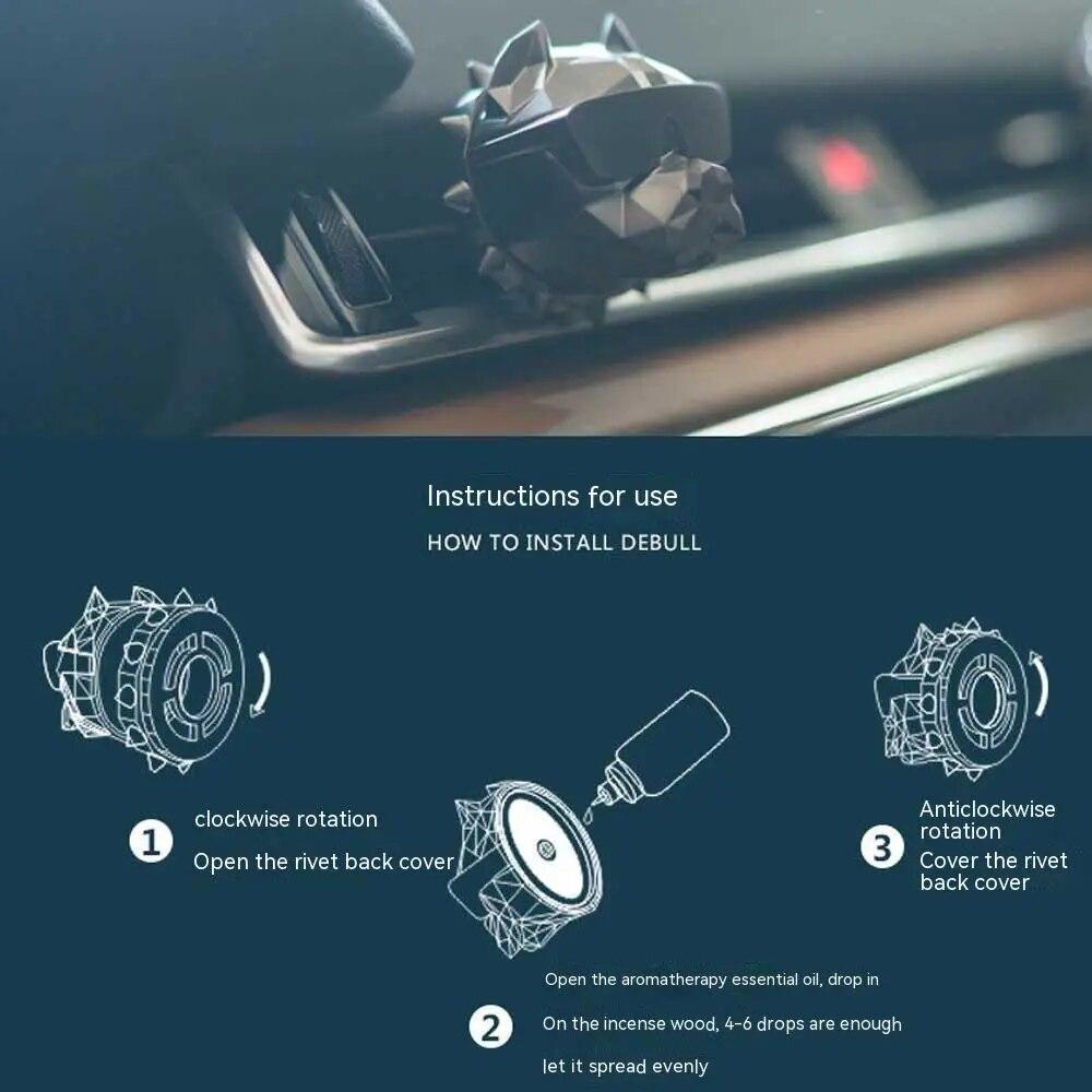 Špičková kreativní vůně Bulldog Vůně do auta Auto Auto Autobus Parfém Cool Osvěžovač vzduchu do auta Dekorace interiéru Parfém
