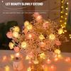 20LED Fairy String Lights Valentine's Day Light String For Wedding Battery Garland Romantic Rose Flower 300CM