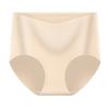 Women's New Spring and Autumn Jacquard Cotton High Waist Without Trace of Abdominal Antibacterial Underwear