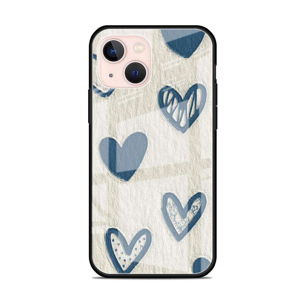 Glashülle für Apple iPhone 14 13 Pro 11 12 7 8 Plus SE 2022 XR X XS Max 6 6S Gehärtete Handyhülle Blume Niedlich