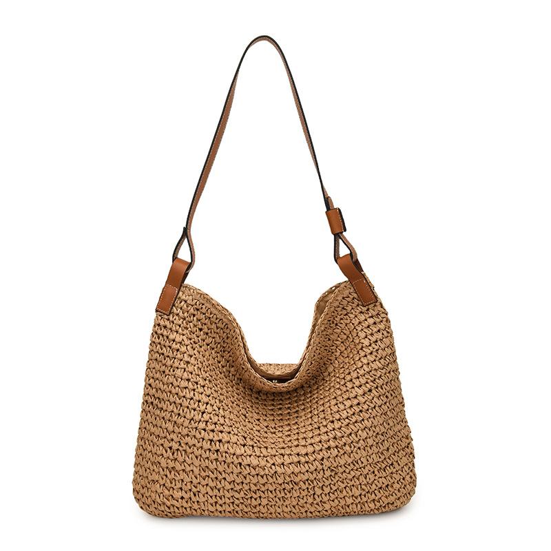 Bag Women's New Beach Vacation Shoulder Bag Large Capacity Tote Bag