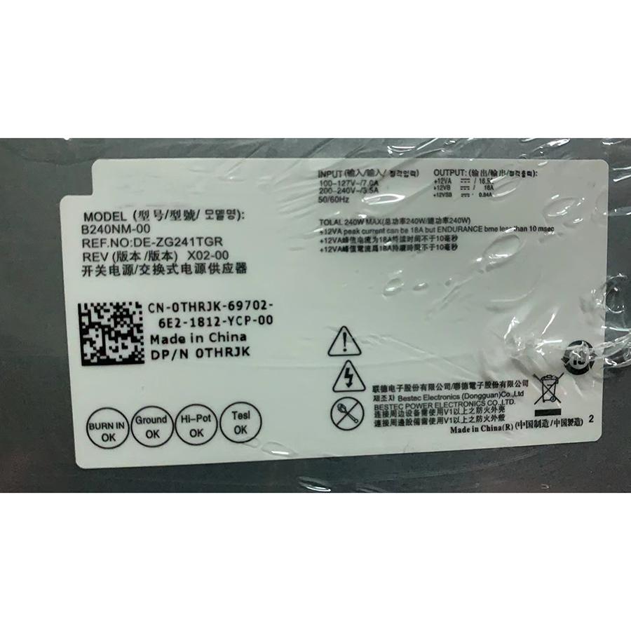 240W Power Supply Unit PSU H240EM-00 For Dell 7040 3650 3040 3046 8Pin