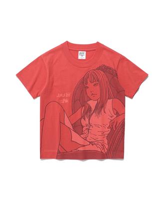 NICEGHOSTCLUB Junji Ito Maniac Tomie Mini Tee_Coral(Ng2Fmft583B)