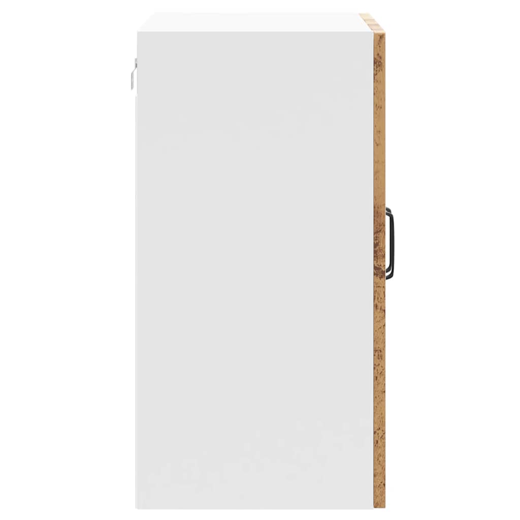 "Lucca" Kitchen Wall Cabinet Old Wood Glued Wood