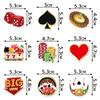 Casino Card Scatter Confetti For Birthday Party Table Decor Atmosphere Festive