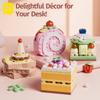 ToylinX Cake Blocks Toys 12 Types Plastic Cute Dessert Toys Model Building Blocks Girls Birthday Gift For Boys Girls and Friends
