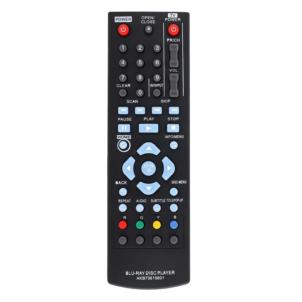 New AKB73615801 Remote Control For LG Bluray DVD Disc Player telecontrol For BP220 BP320 BP125