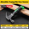 Martello a Clawe Multifunzionale Speciale per Falegnameria Mini Martello Integrato per Chiodi Portatile Accessorio per Attrezzi Manuali Domestici