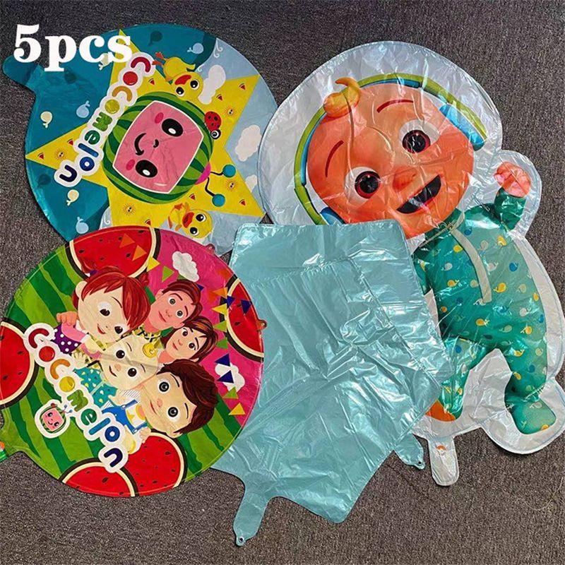 

Theme Birthday Party Supplies Foil Balloon Banner Decor Baby Shower Jj Set 1-5pcs
