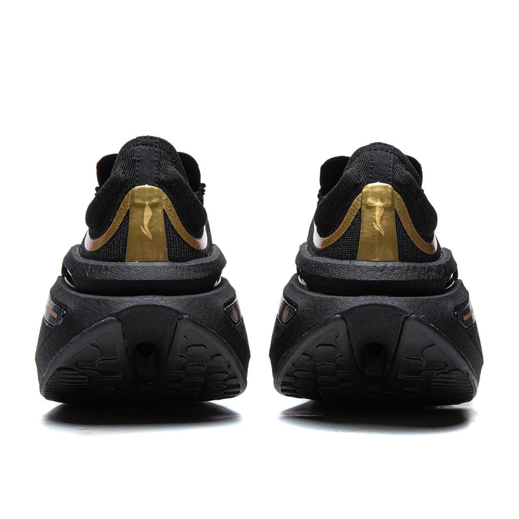 Li Ning Shadow 3.0 Cushioning Rebound Low Top Running Shoes Unisex Black Gold ARRV001-33