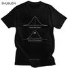 Funny Normal Distribution Paranormal Tshirts Men Cotton Humor Distribution Math Shirt Geometric Tee Short Sleeved Summer TShirt