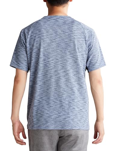 Canterbury JAPAN WORKOUT TEE 20_Blue Gray 3L