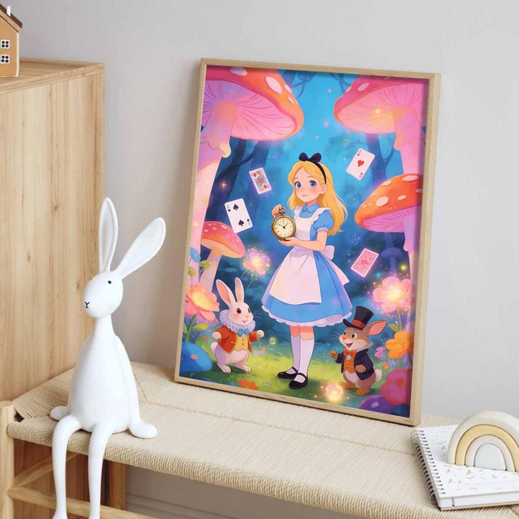 disney alice in wonderland diamond painting handmade diy home decoration gifts
