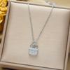 Titanium Steel Non-fading Necklace - European & American Style, Light Luxury, Versatile Korean Fashion, Perfect for Women and Girlfriend Gifts.