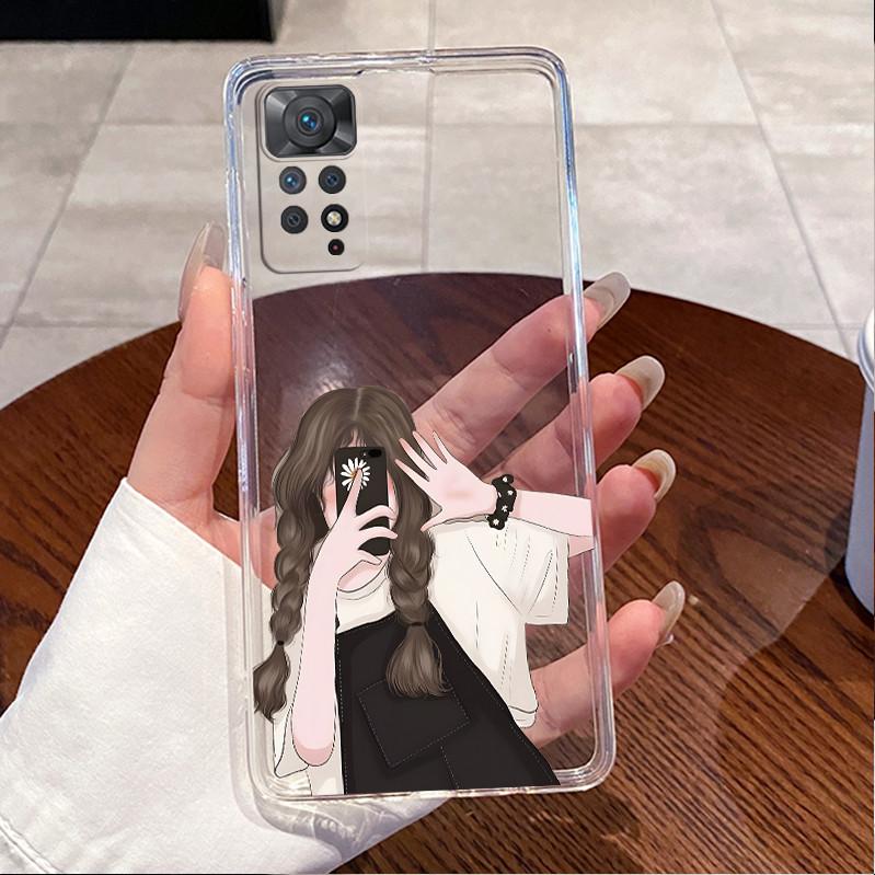 Handyhülle Für Xiaomi Redmi Note 11 Pro Plus + 4G 5G Hülle Klar Luxus Niedlich Liebes Hase Lustig Stoßfest TPU Weiche Rückseite