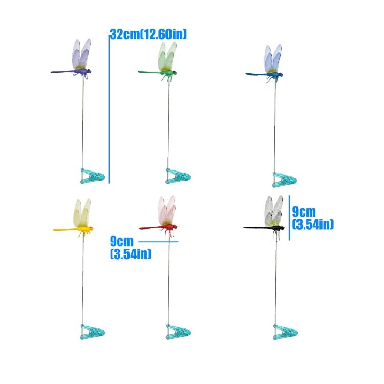 Artistic Dragonflies Figure Clip With Waterproof Coating Ideal For Patios Balcony Terraces Courtyard And Home Aesthetic