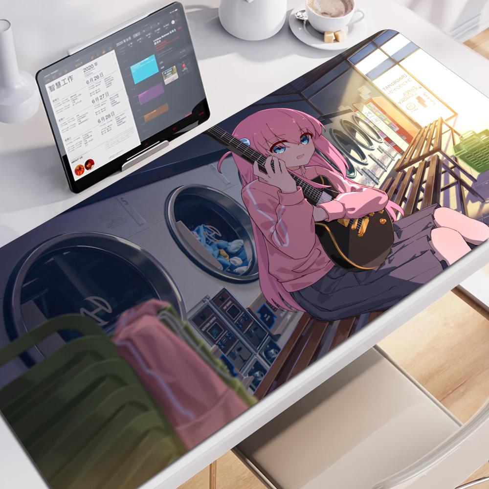 Anime BBocchi the RRockS Mouse Pad Nonslip Rubber Gamer Balance Computer Mat Decoracion Deskmat Laptop Office Large
