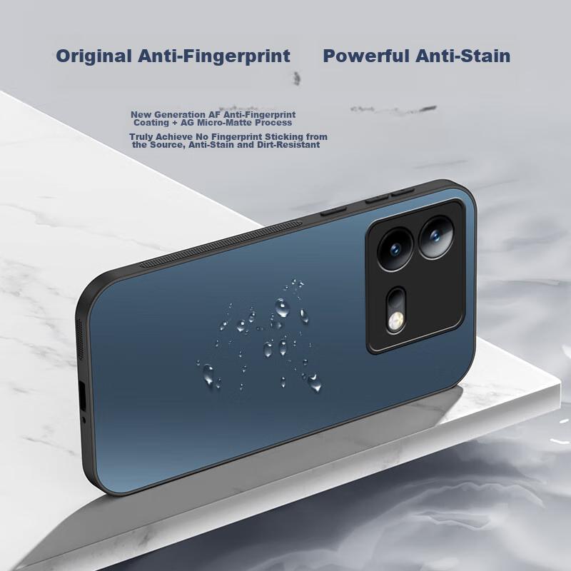 Phone Case for Vivo IQOO Neo 8, Vivo IQOO Neo 8 Pro Protective Cover, Frosted Full Coverage Ultra-Thin Shockproof Anti-Fingerprint Case And Wome