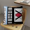 Anime Hisoka Hunter X Hunters Pillow Cushion Cover Pillowcase Living Room Sofa Home Decor