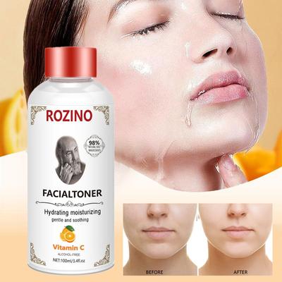 VC Toner, Hydrating and Moisturizing, Sweet Orange Lotion, Repairing, Soothing and Shrinking Pores Wet Compress Water