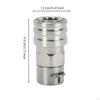 Hose Adapter with Retaining Pin Stainless Steel Pressure Washer Solid Metal PushtoConnect