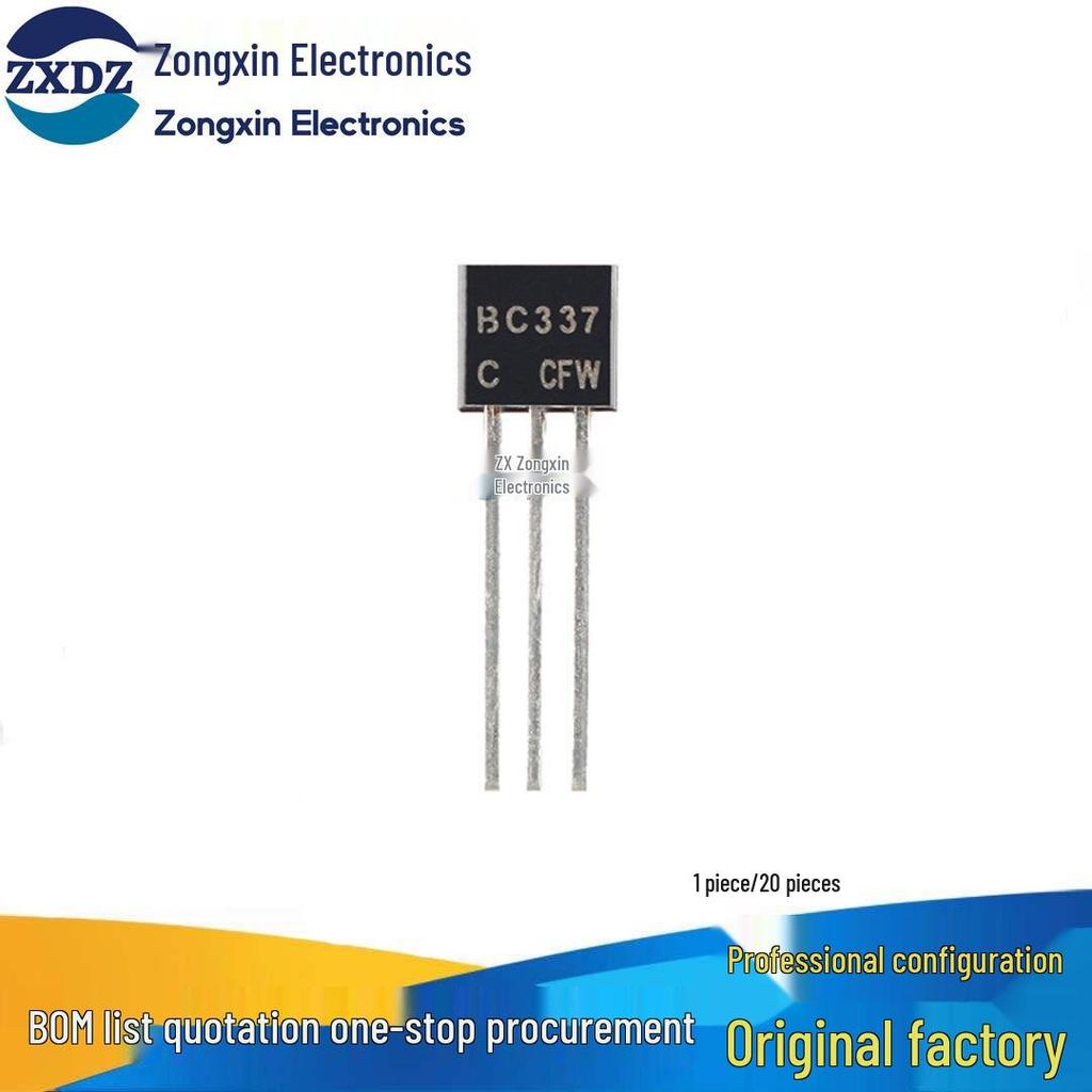 BC337-40 TO-92 NPN Transistor, 45V, 800mA (20-Pack)