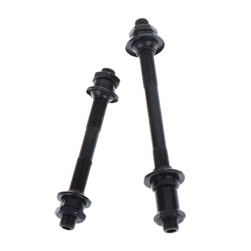 1/2Pcs Bike Hub Shaft Mountain Bike Hollow Quick Release Steel Hub Axle Bike Modification Accessories