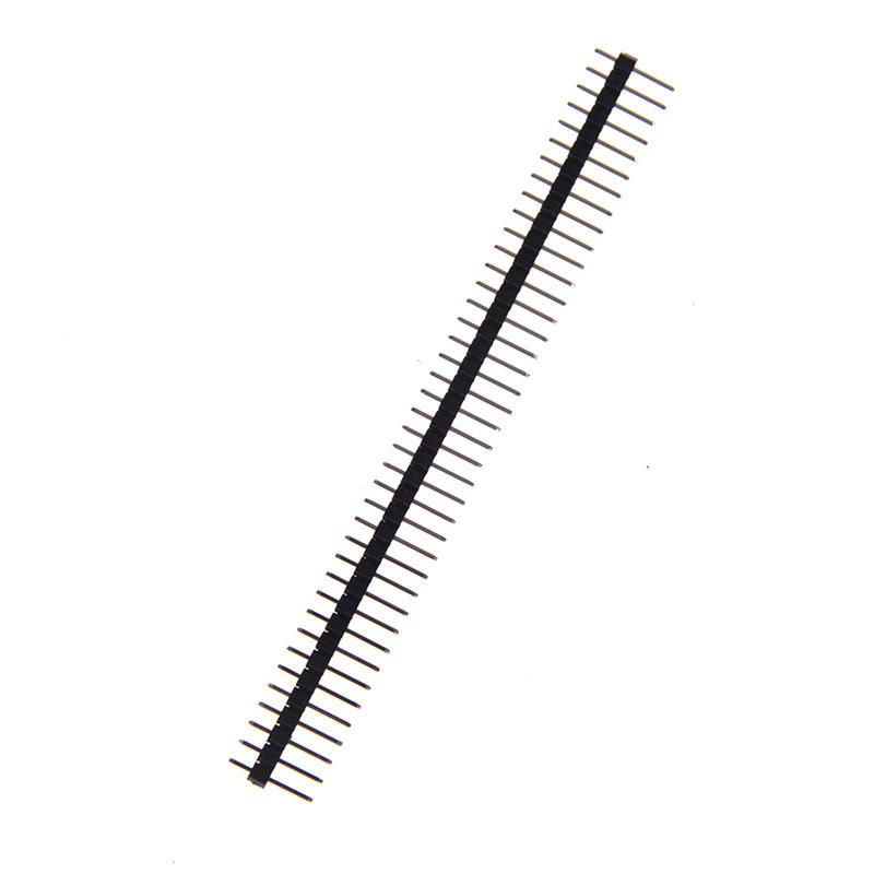 20Pcs 40Pin 2.54Mm Single Row Straight Male Pin Header Connector Strip