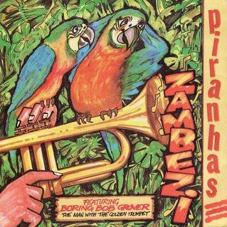 

7inch Record PIRANHAS - Zambezi DAK6 Dakota 1982 UK Rock Used