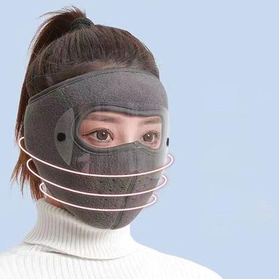 Winter Warm Mask For Women Thick Neck Protection Earmuffs Riding Windproof Cold And Frostproof