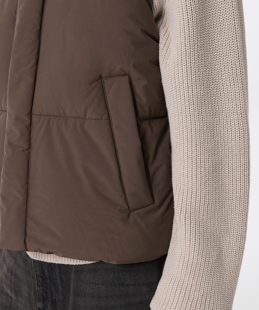 Musinsa Standard Daily Puffer Vest [Baroque Brown]