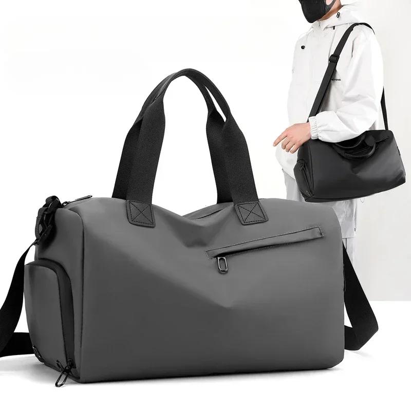 Borse da palestra da viaggio Separazione asciutto/bagnato Borsa a spalla Yoga Fitness Zaini da viaggio Uomo Donna Impermeabile Bagaglio Borsa a mano sportiva