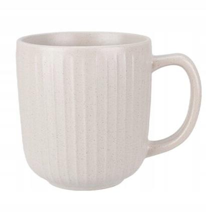 Kubek ceramiczny ryflowany basic różne kolory 360ml 1szt