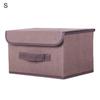 Large Capacity Dust-proof Clothes Box Non-woven Fabric Anti-deform Clothing Organizer Box for Home